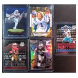 Five (5) Football Cards: Maxx Crosby, T. Etienne