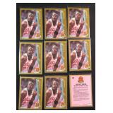 Nine (9) Michael Jordan Basketball Cards