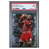 1995 METAL #212 MICHAEL JORDAN PSA 9
