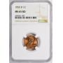 1955-D Lincoln Cent NGC MS-65 RD