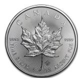 Random Year Canada .9999 Fine Silver Maple Leaf