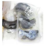 Five (5) UVEX Safety Goggles