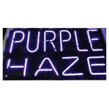 Purple Haze Neon Sign 26"x14" In Box