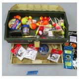 Fishing Tackle Box with Contents,