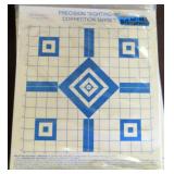 Twenty-Five (25) 14"x16" Blue Targets