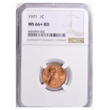 1971 Lincoln Cent NGC MS-66+ RD