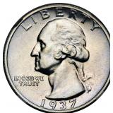 $14,000 NGC Guide: 1937 25C PR68 NGC Pop 23/4