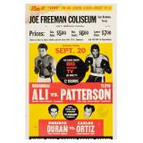 1972 Muhammad Ali vs. Floyd Patterson II Poster