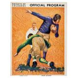 1933 Grange and Packers Vs. PC All Stars Program