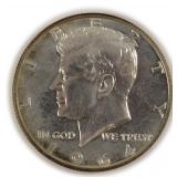 90% Silver 1964 Kennedy Half Dollar