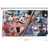 Nabisco Baseball Print 1991 Then And Now 23ï¿½ X 35ï¿½