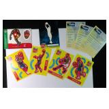 Four (4) 1996 UD Coll. Choice NBA StickUMS incl