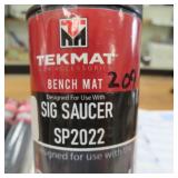 Unused Tekmat Bench Mat, Sig Sauer SP2022