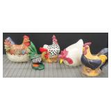 Roosters and Hens