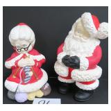 Mr & Mrs Claus (Ceramic)