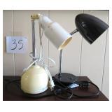 TWO (2) Desk Lamps incl Ottlite