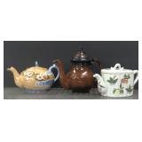 Three (3) Tea Pots