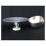 Vollrath Beehive and Kensington alum / lucite lot