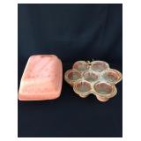 W. Germany  Clay baking dish lot