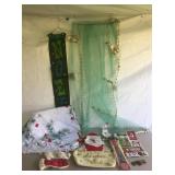 Christmas fabric lot