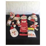 Vintage Santa lot two