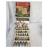 Vintage miniature glass ornament mixed lot