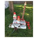 Outdoor Christmas and electrical lot