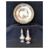 Sterling Reed & Barton Georgian Rose mixed lot