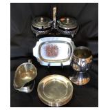 Chromium, silver on copper, cobalt mix lot