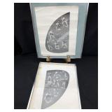 Vintage football poster lot