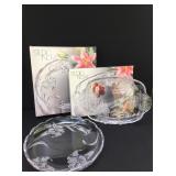 Mikasa wild lily serving dish lot