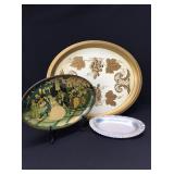 Foreman aluminum mixed metal tray lot