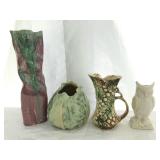 Belleek, Ireland assorted vase lot