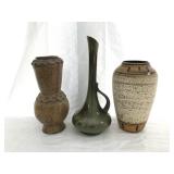 Bay Kecamik West Germany mixed large vase lot