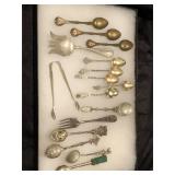 Small utensil sterling mixed lot