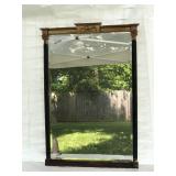 1990 column beveled mirror