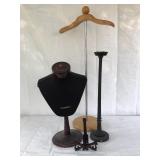 Wooden form display lot