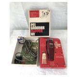 Vintage OSTER pet groomer clipper kit