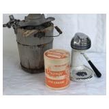 Vtg KitchenAid ice cream and juice King lot