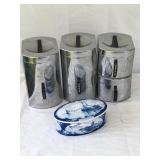 KROMEX canister set mixed lot