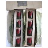 Florals by Ceraglass roses set lot
