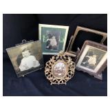 Vintage photography frame lot