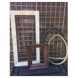 Wooden frame mixed lot