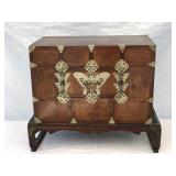 Asian credenza with a fish padlock