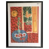 Henri Matisse still life on a blue table