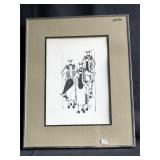 Adler drawing  / line sketch warriors