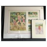 Kathryn Simons Cochrane Watercolor lot 2