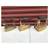 Vintage 1870s irons