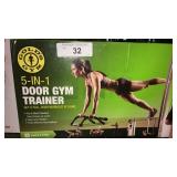 Five in one door gym trainer