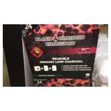Reusable organic lump charcoal